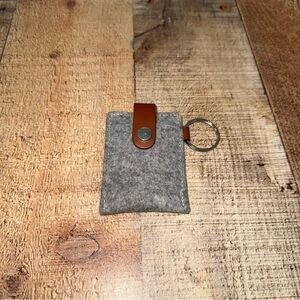 Graf Lantz Key Card Case - 100% Merino Wool